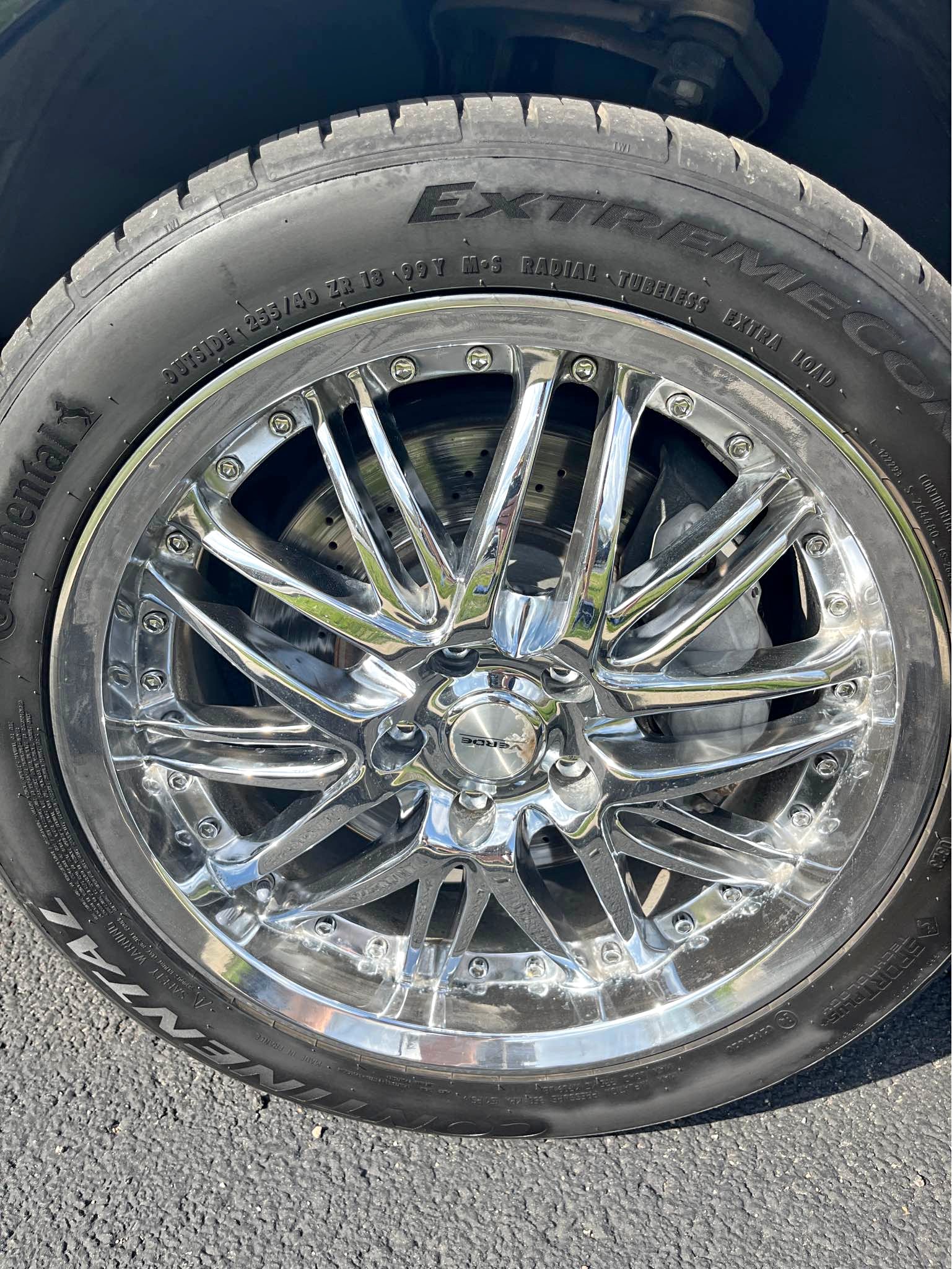 Verde KAOS Chrome Wheels 18” (rims only/no tires)) - Car Wheels, Tires ...