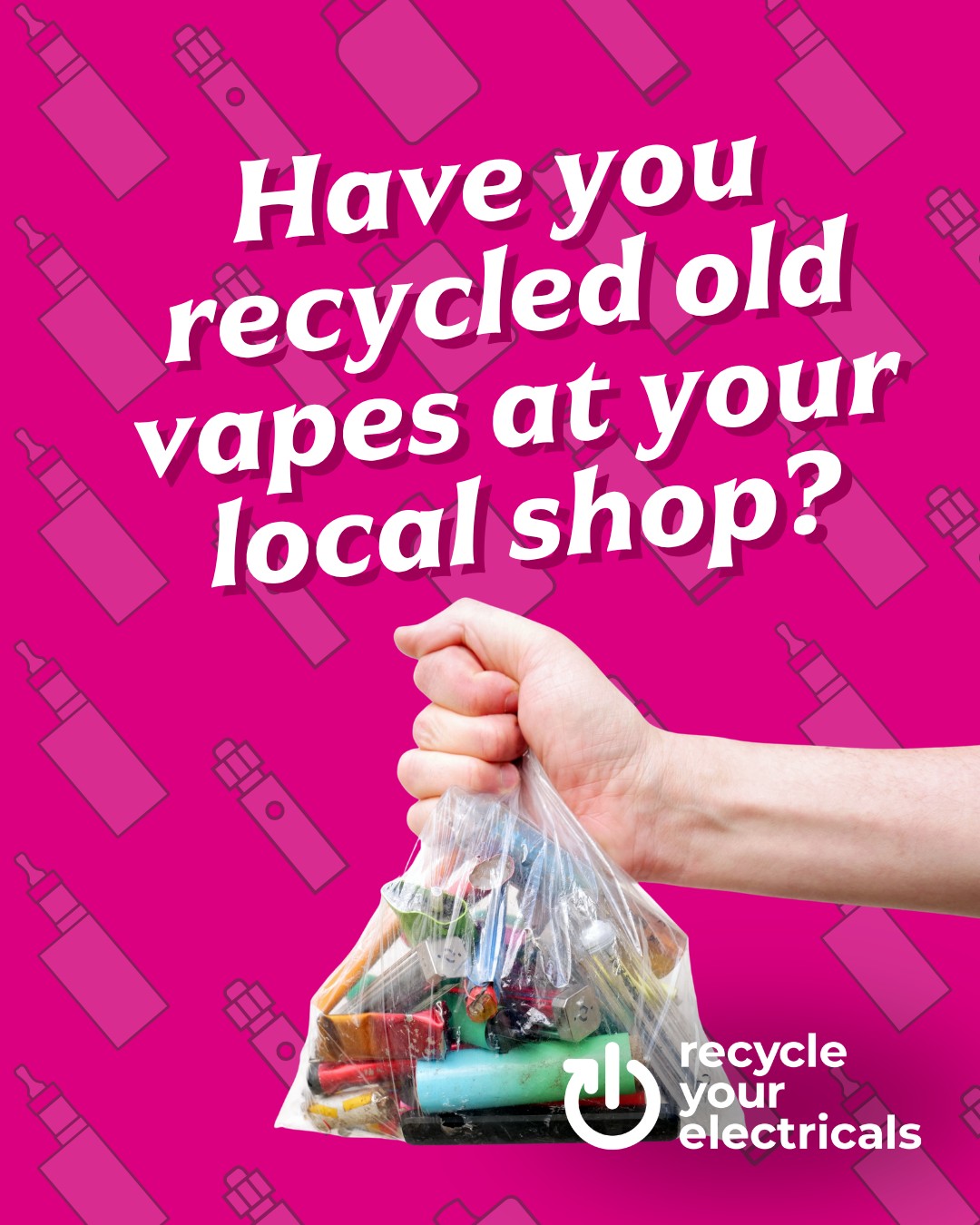 can you recycle vape pods Do have old vapes that you don't know what to do with? 9 million vapes and are bought every week in the UK alone. But good news – all shops Choose Flavor:Filipino Mango halo-10ml NJOY Daily Menthol Disposable