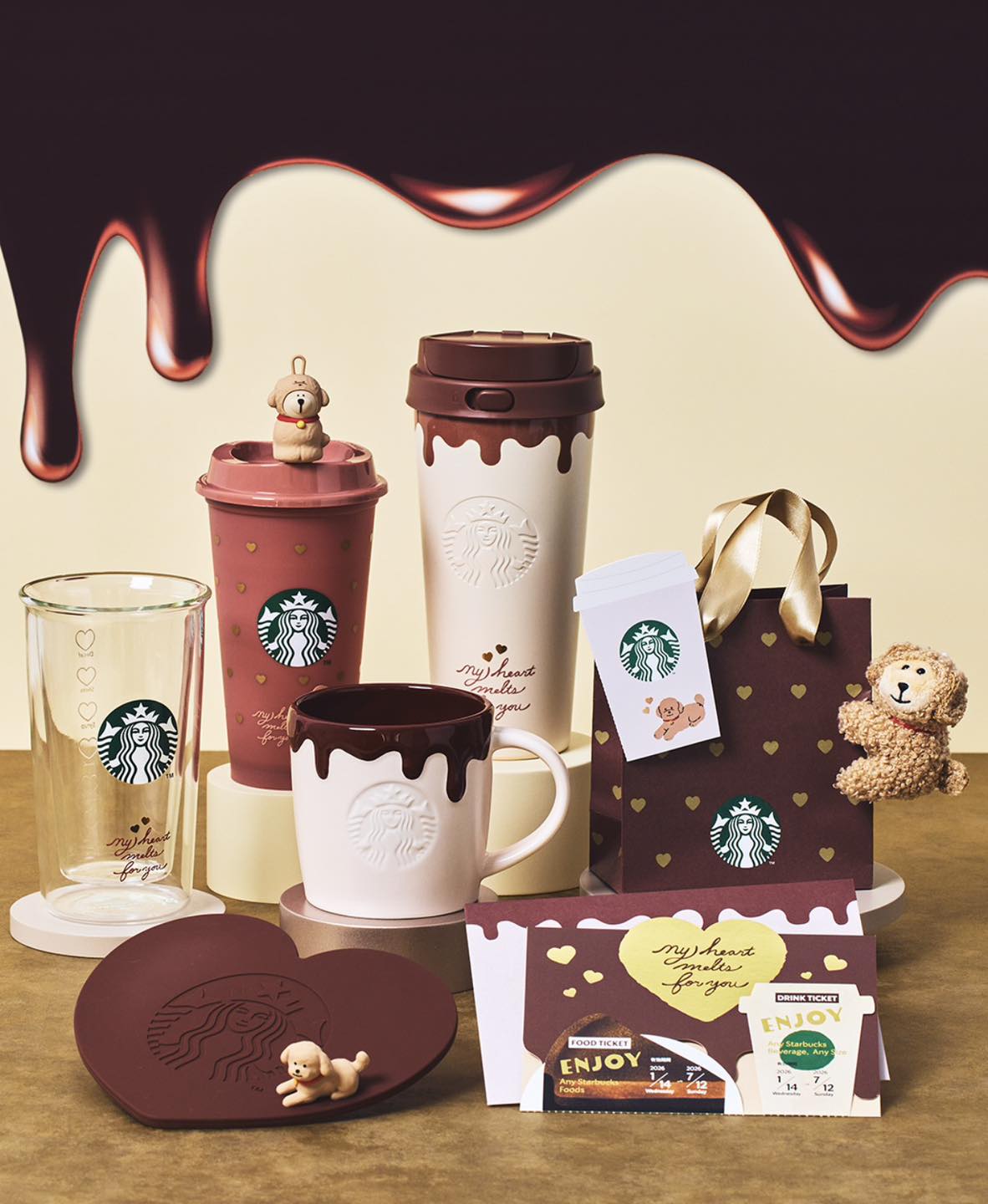Starbucks Japan Valentine's Day merchandise is here with two