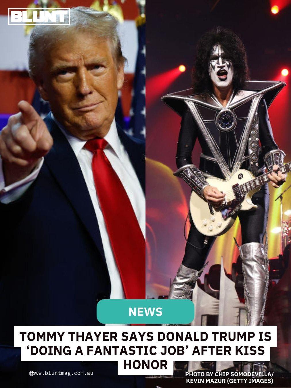 Blunt Mag - After KISS were honoured at the 2025 Kennedy... | Facebook