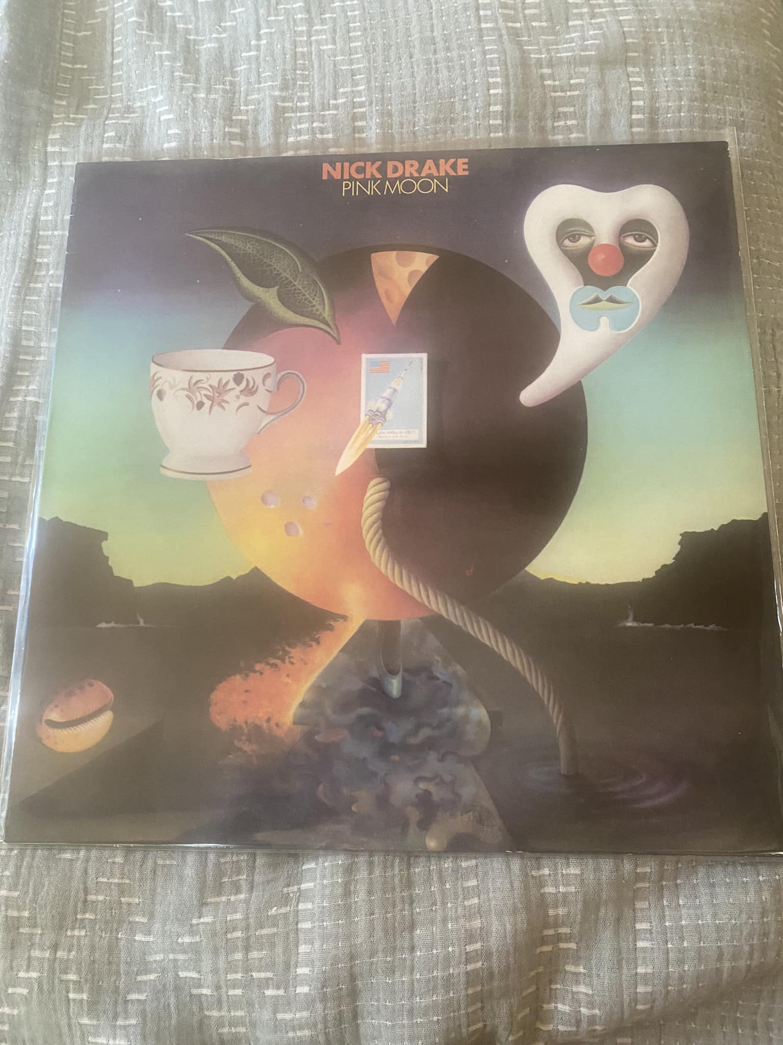 What is the price of a 2008 reissue of Pink Moon vinyl record?