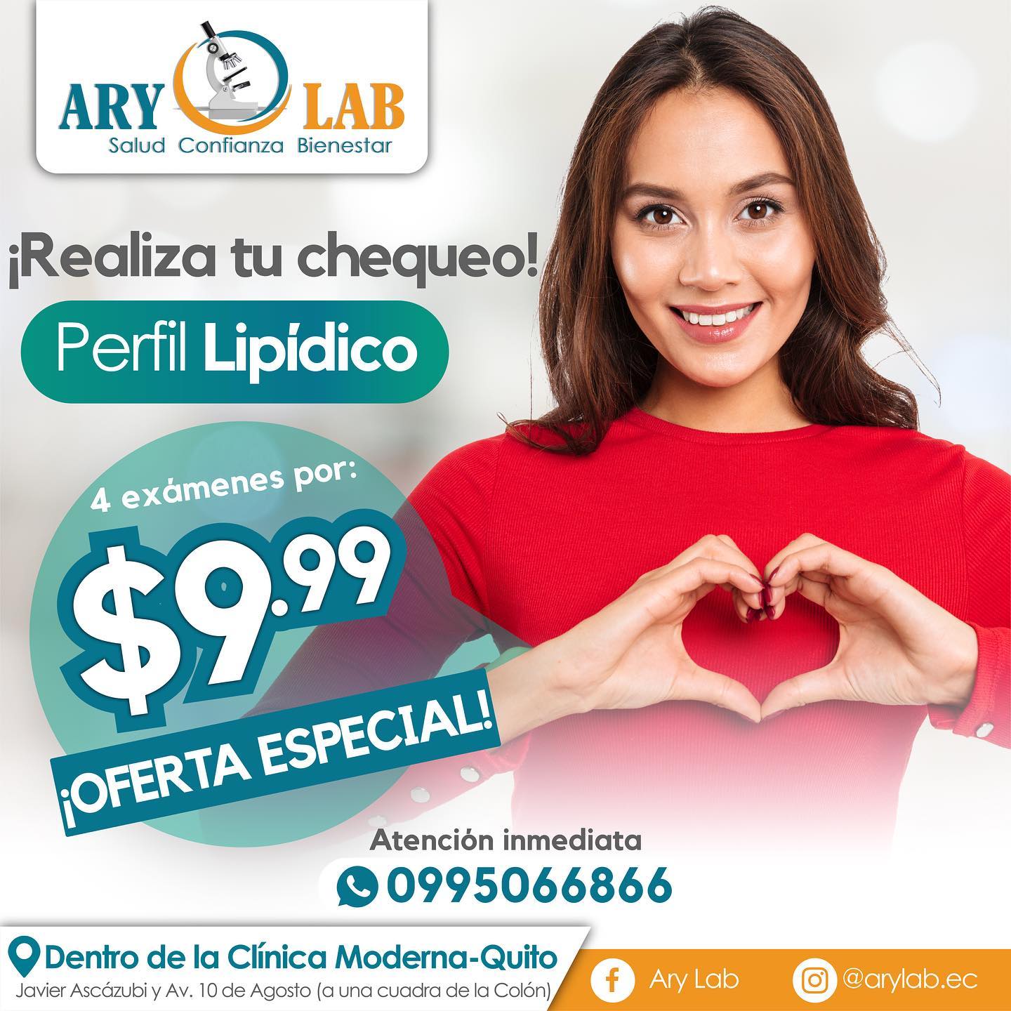 Laboratorio clínico ARY LAB | Quito