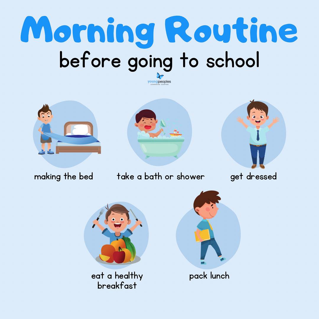 Young - A strong morning routine sets the tone for the whole day 🌞 For ...