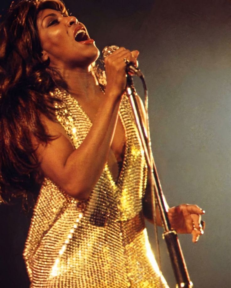 tina turner gold dress proud mary The festive season calls for glamour. Tina's iconic moments in gold. A reminder that the holidays are meant for shining in your own iconic way. ✨ 70's tina turner proud mary