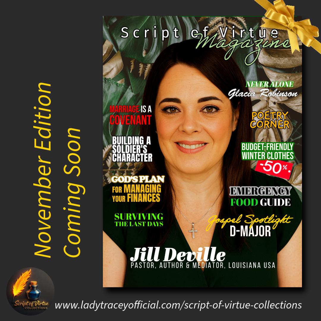 🌿 Coming This November –... - Script of Virtue Collections | Facebook