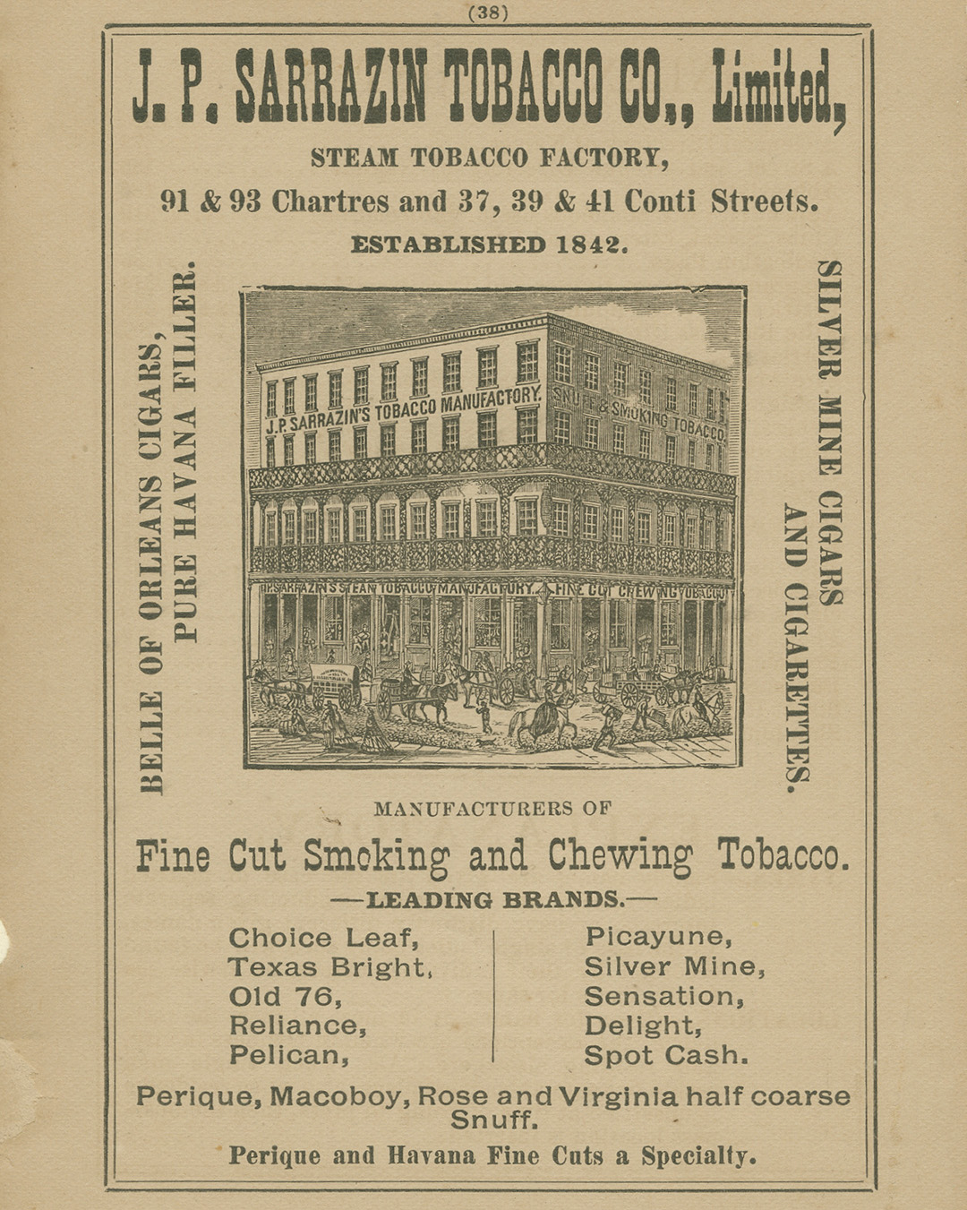 jp tobacco The Historic