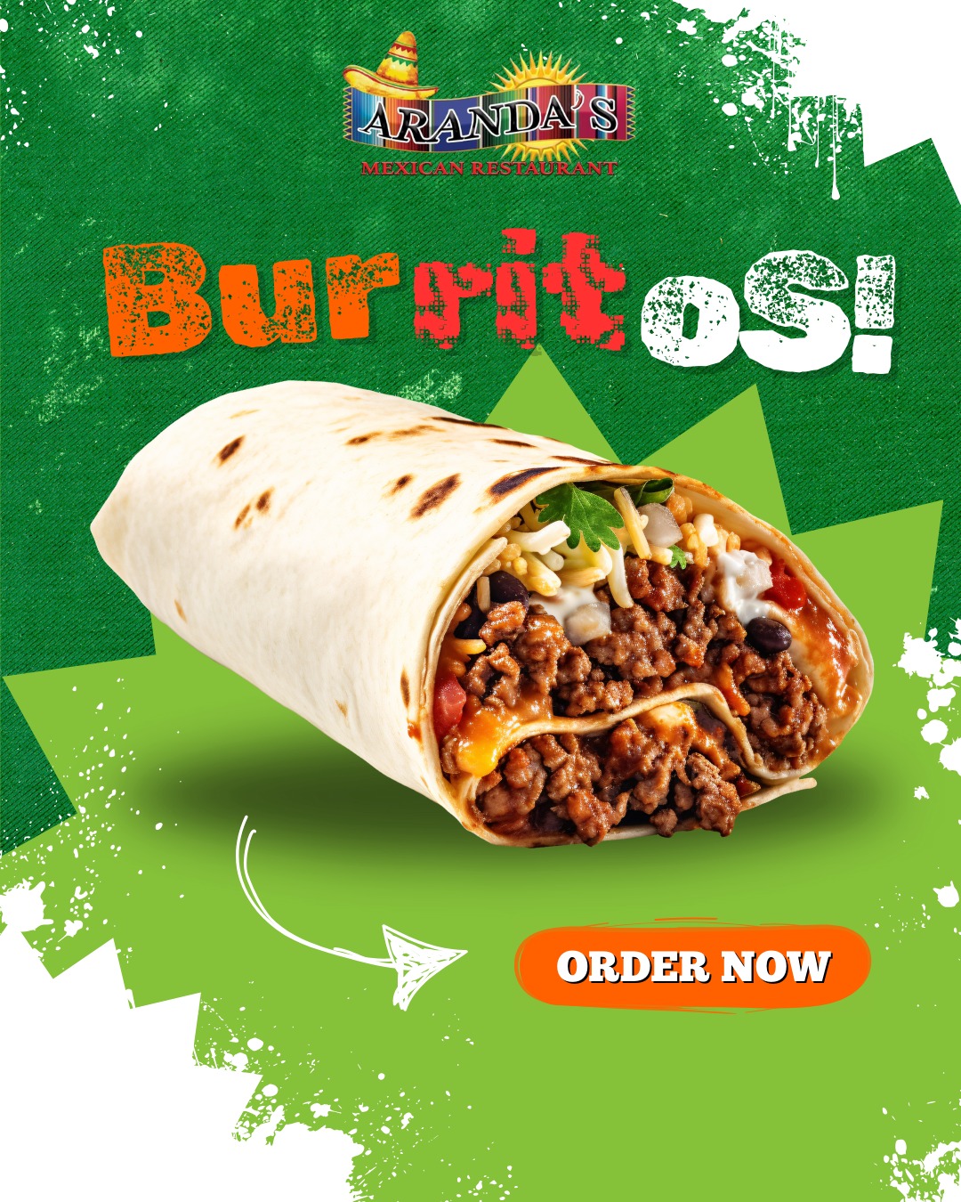 Aranda's - 🌯 Ready to wrap up your hunger? Aranda's Mexican Restaurant ...