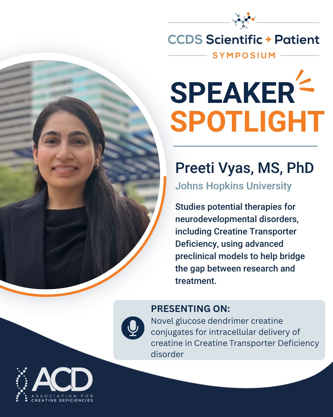 2026 CCDS Scientific Patient Symposium speaker spotlight