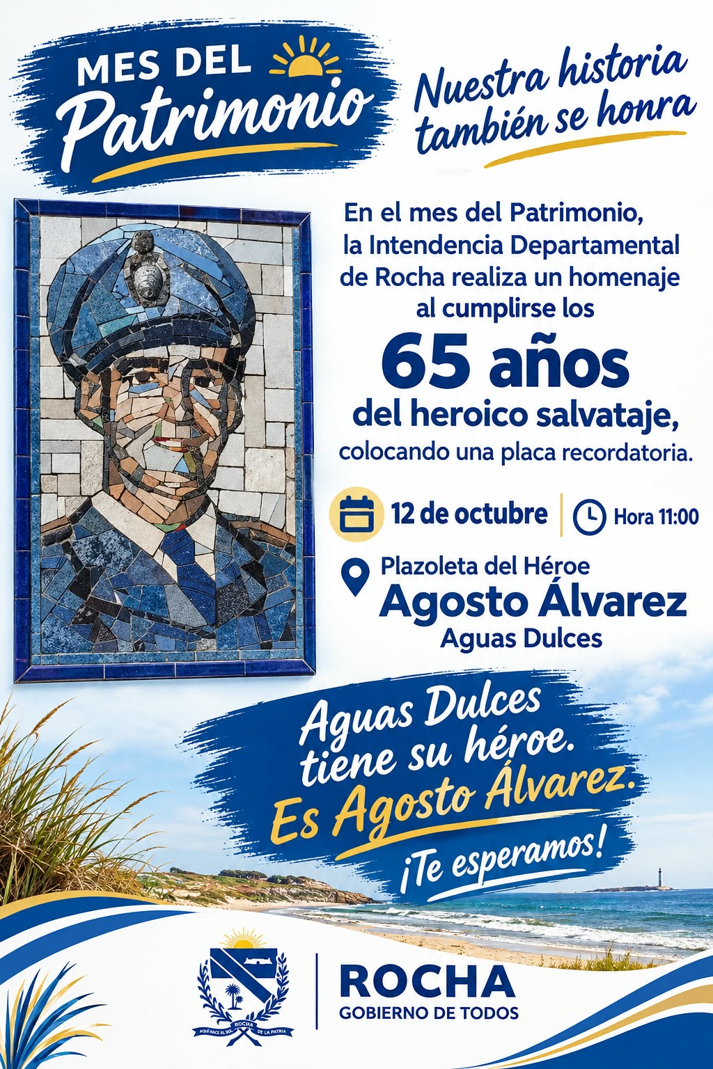 HEROE DE AGUAS DULCES AGOSTO ALVAREZ RESCATE DEL FCO. ROCCO