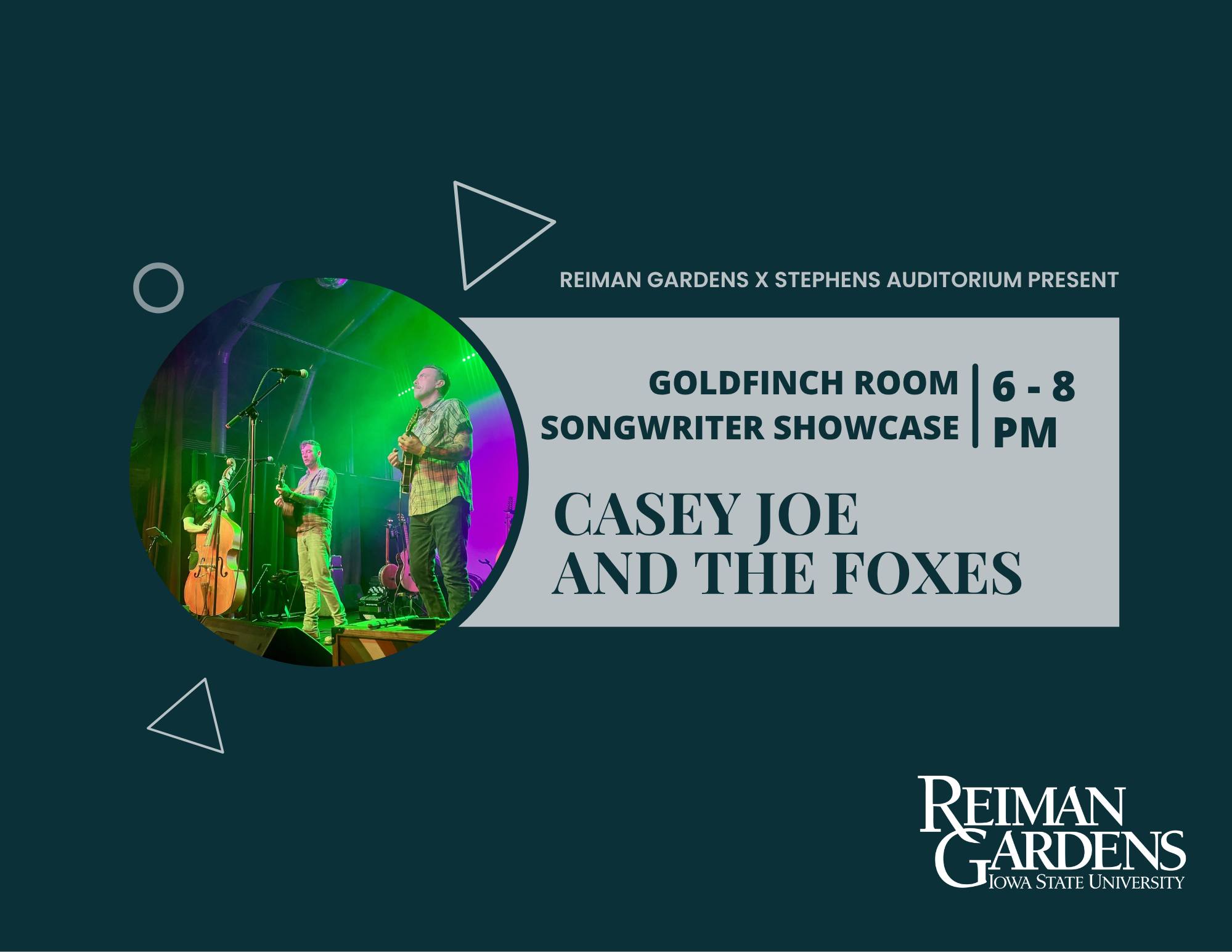 ? Join us tomorrow for an evening of live music in the Gardens 