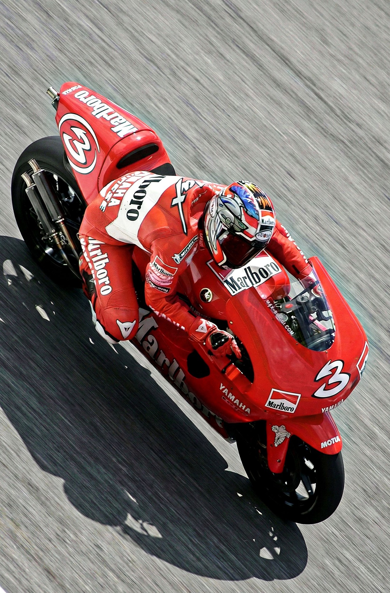 Max Biaggi 3️⃣ 🇮🇹 Yamaha YZR500 ⚡ 2001 #maxbiaggi #yamaha