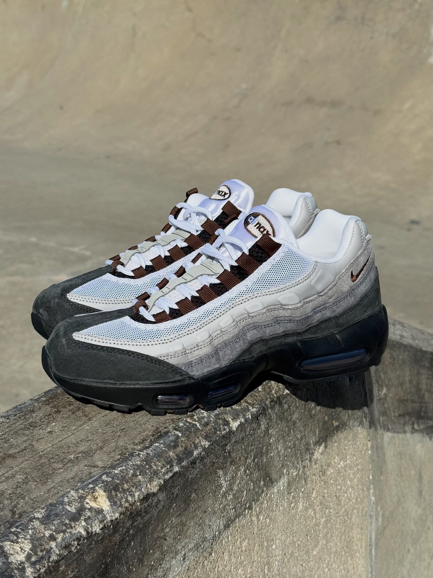 The @nikesb Air Max 95 arrives in a rich Cacao Wow / Light 