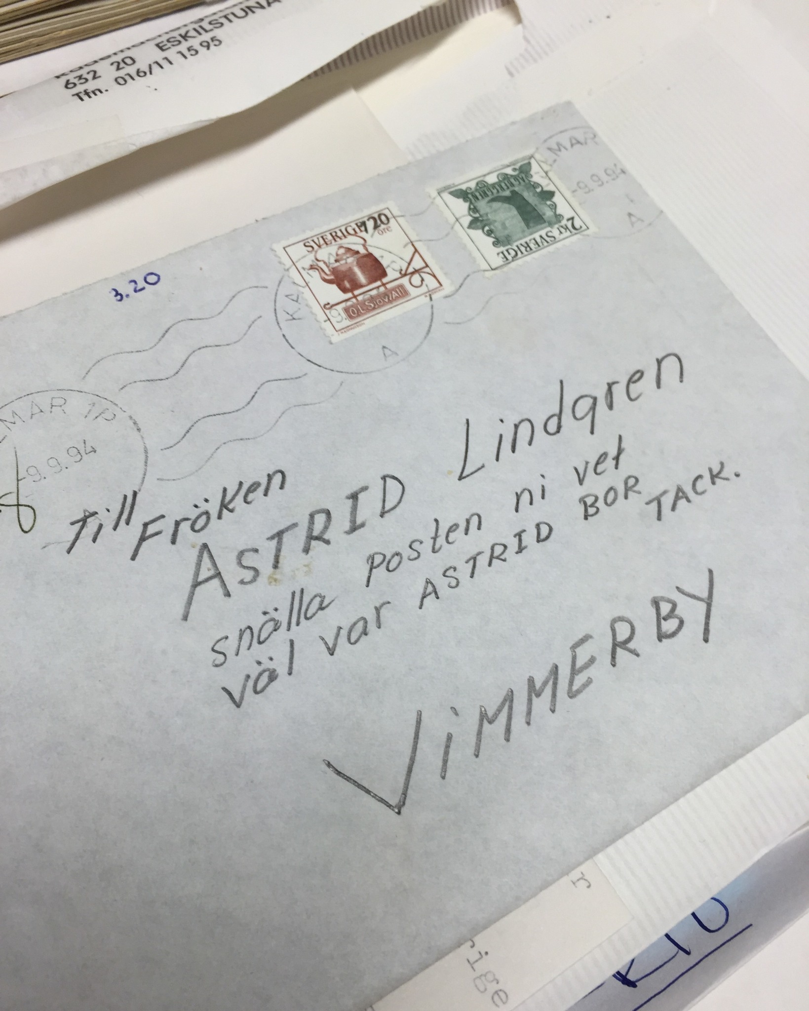 Astrid - ”Snälla posten ni vet väl var Astrid bor tack.” Under sitt liv ...