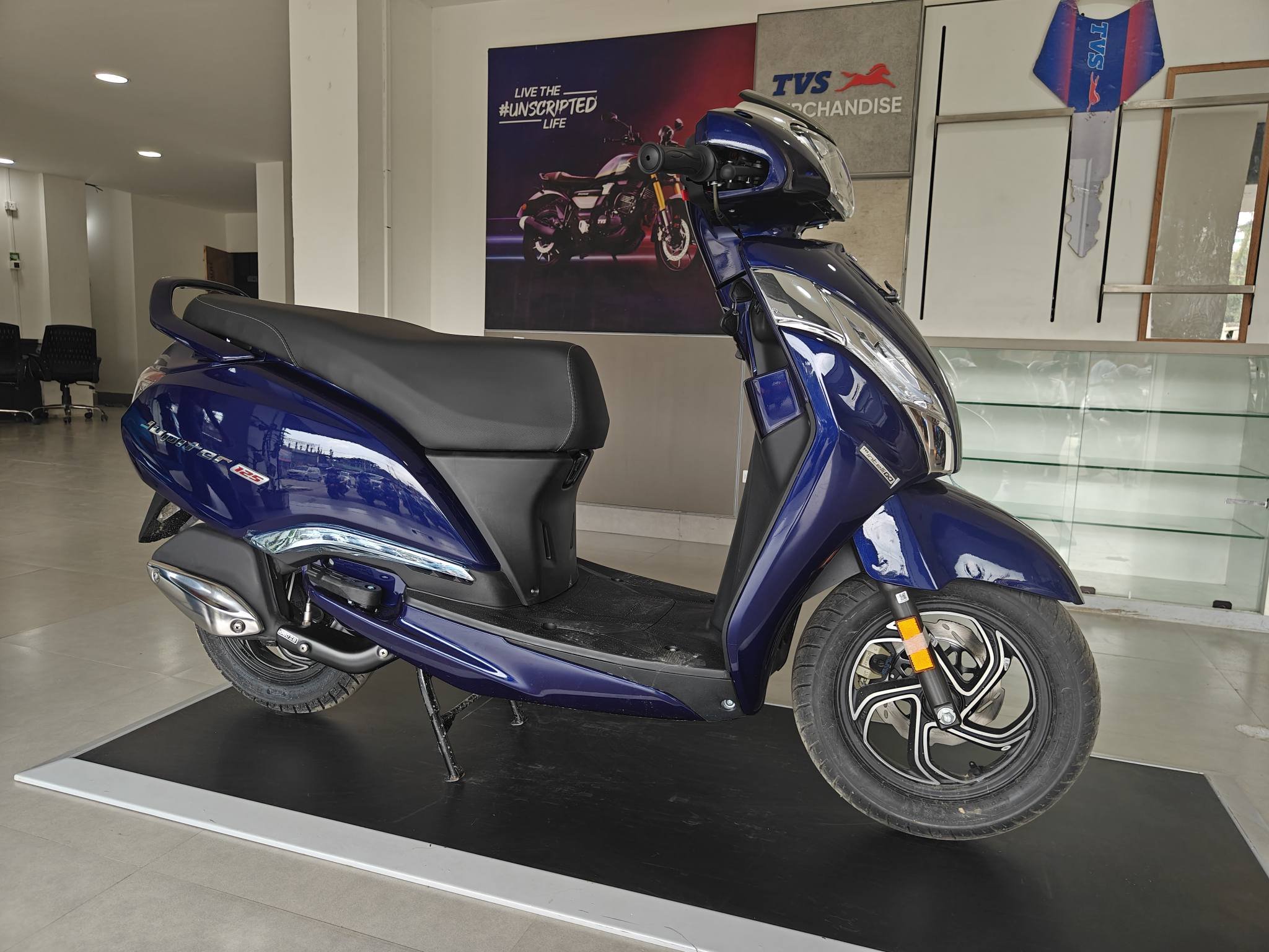TVS Jupiter 125cc Disc Available in M/s Chukhu Automobile tvs