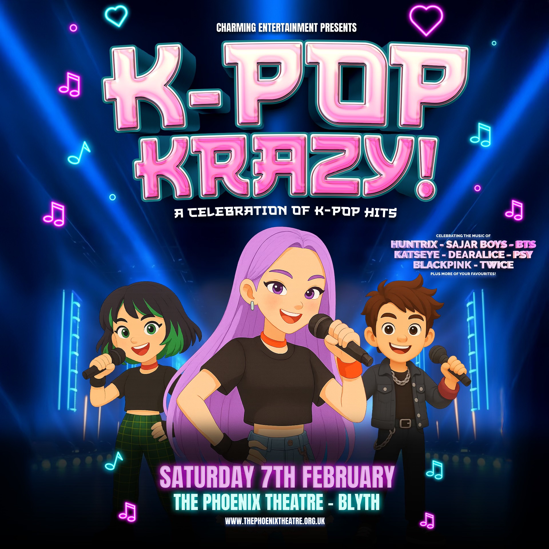 Get ready to dance, sing, and shine as K-POP KRAZY! explodes onto