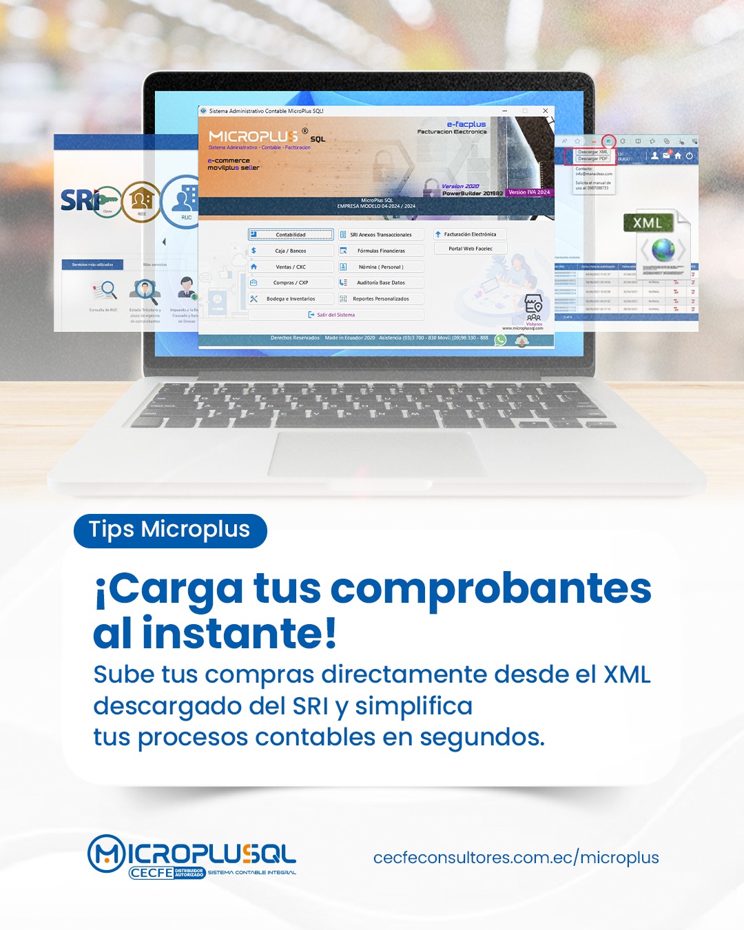 Microplus SQL - Sistema Contable Ecuador | Ambato