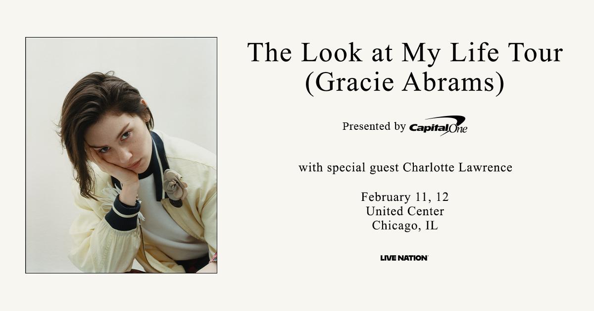 Fred has your tix to see Gracie Abrams: The Look At My Life Tour 