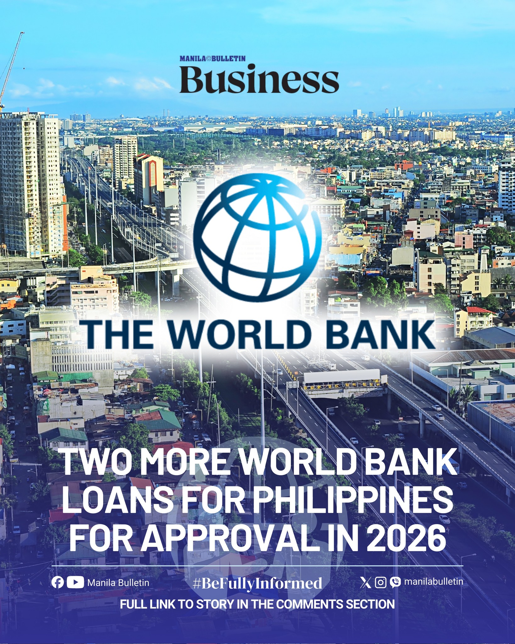 Manila - The Philippines will borrow from the World Bank next year for ...