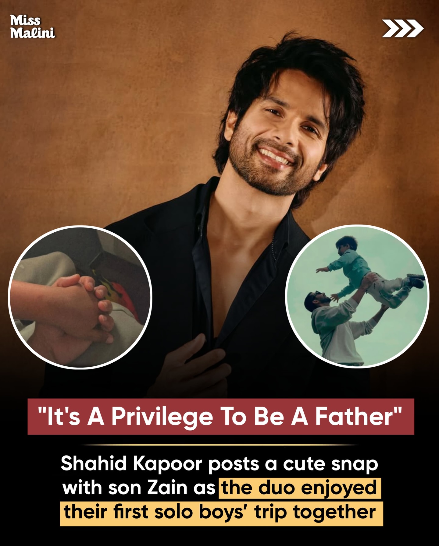 MissMalini - Shahid Kapoor shares a story of him and his... | Facebook