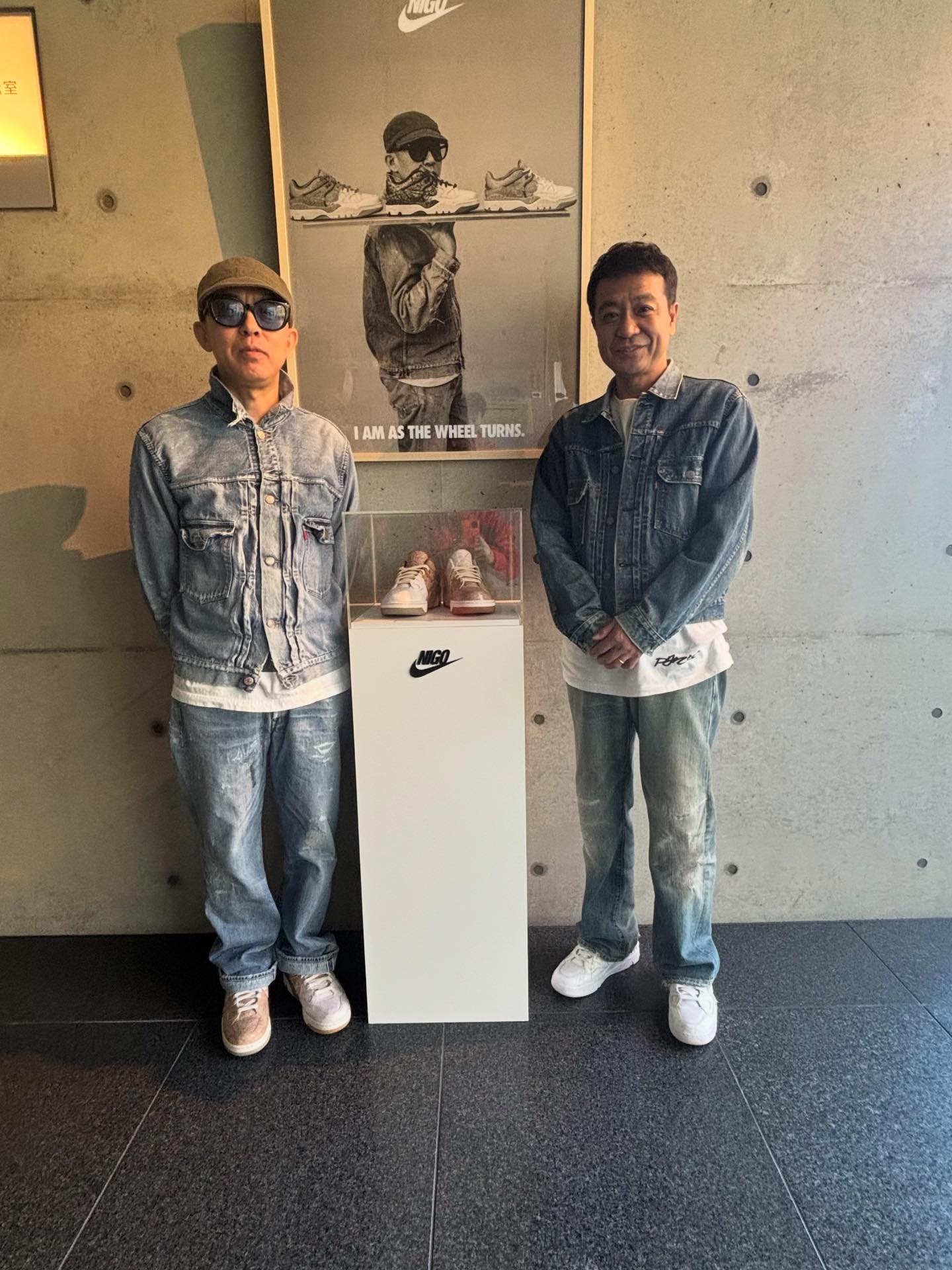世界のNIGOくん シューイチに来てくれました‼️ 今から約35年前の 若き 