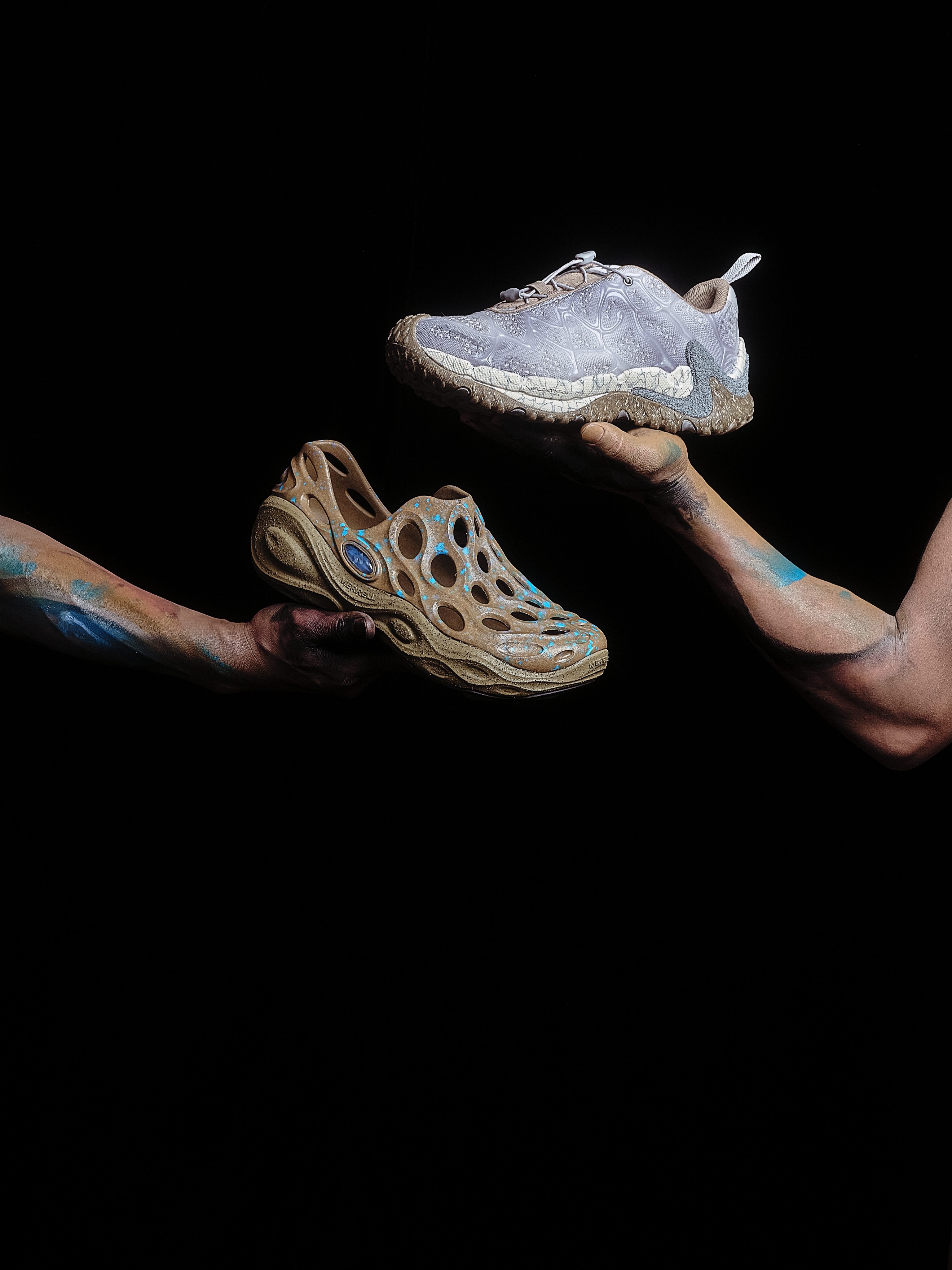 Merrell x P.A.M. (Perks And Mini) Inspired by amphibian life, this