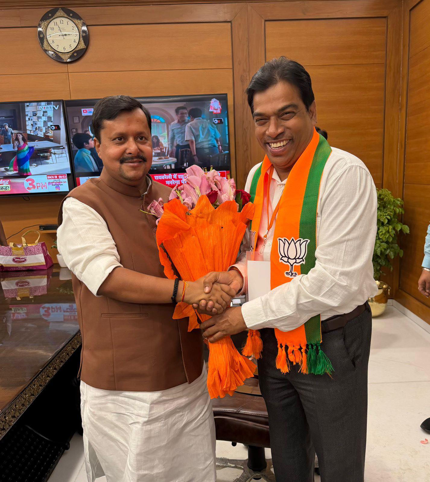 BJP Goa - Shri Damu Naik, on behalf of BJP Goa Pradesh,... | Facebook