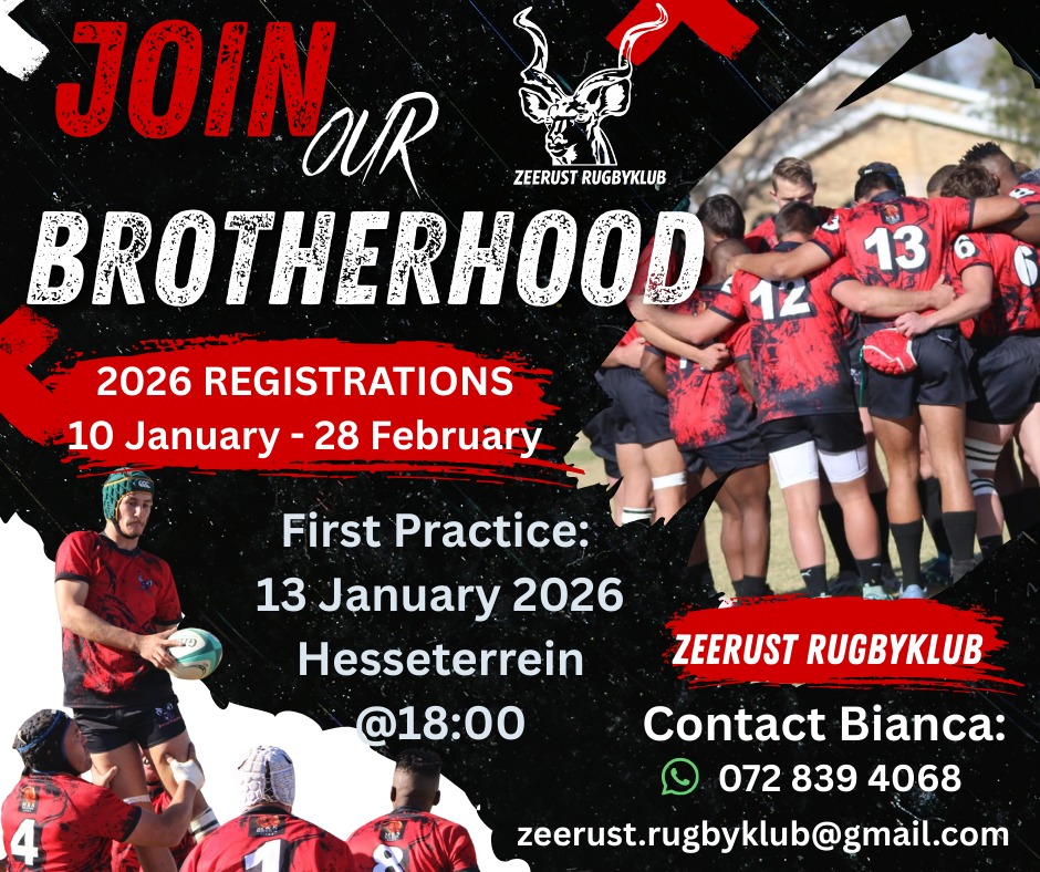 Zeerust RugbyKlub | Zeerust