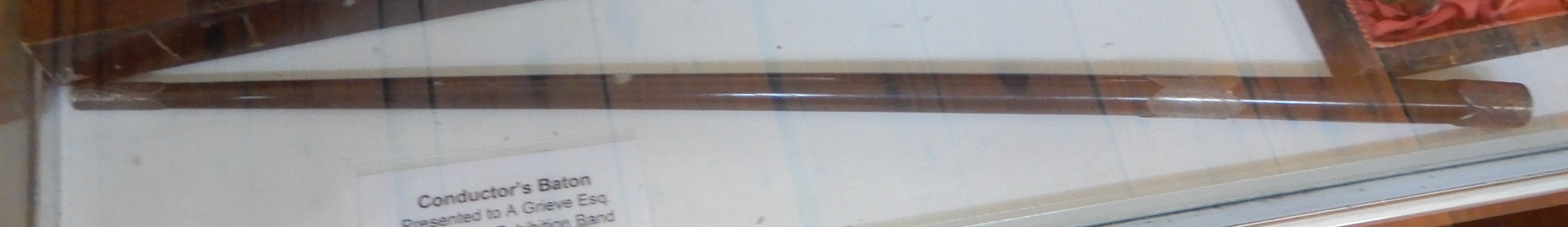 Another conductor's baton that... - Young Historical Museum | Facebook