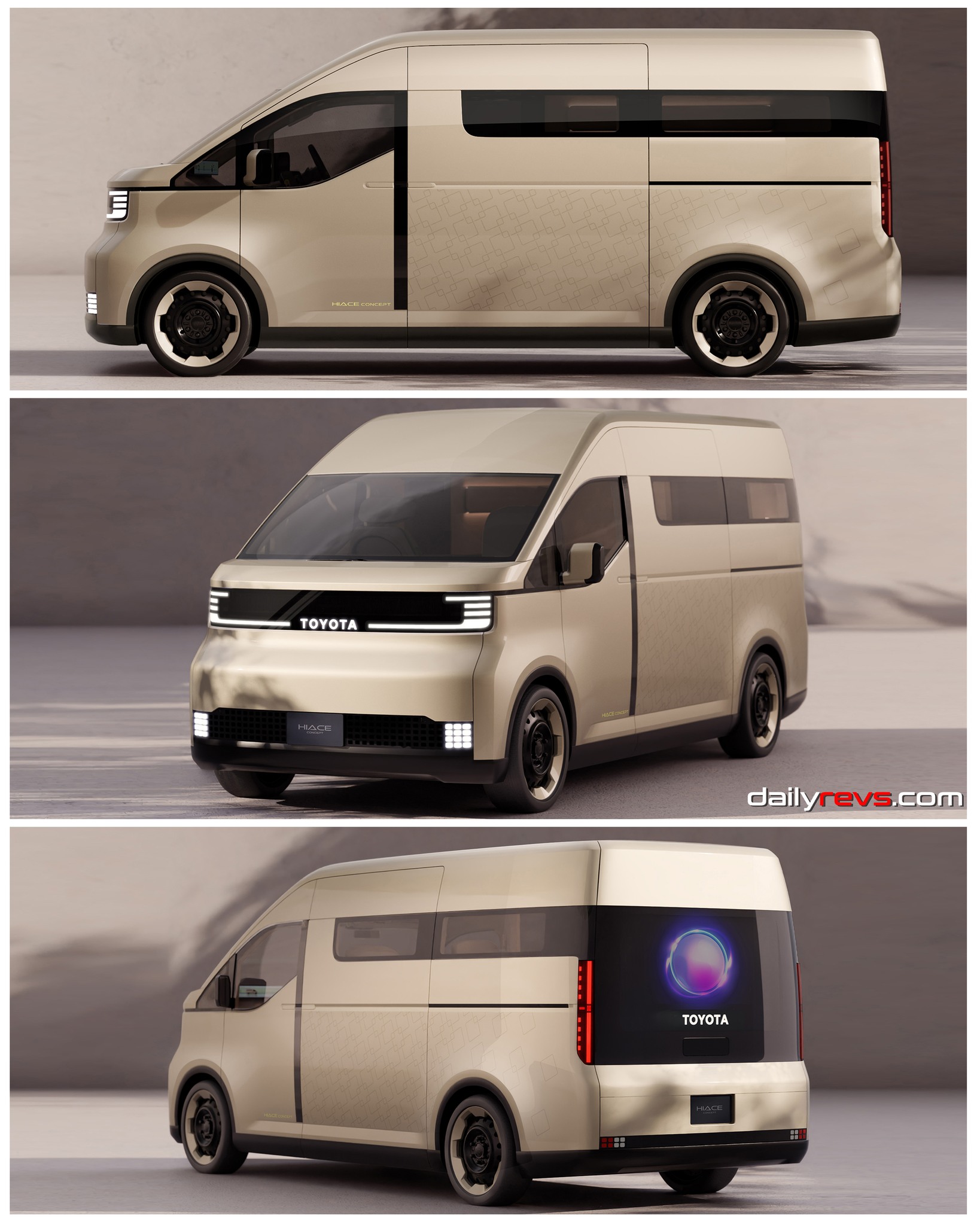 Toyota AI vans concept