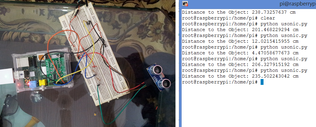 Using an Ultrasonic Sensor... - Raspberry Pi - Pakistan