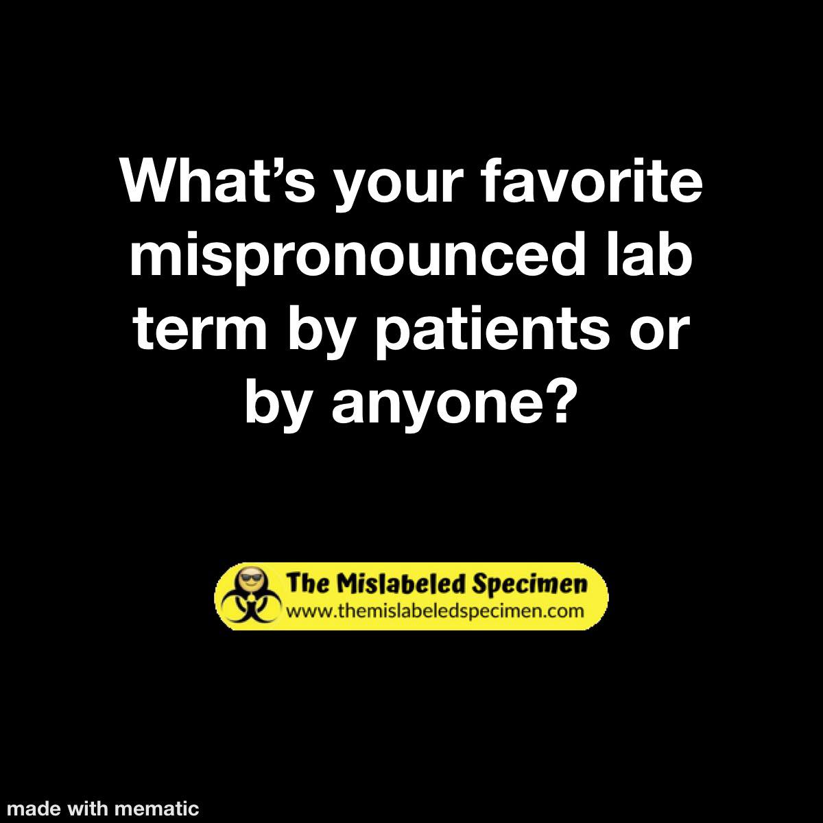 The Mislabeled Specimens - Lab Humor & Memes | Retake count (Retic ...