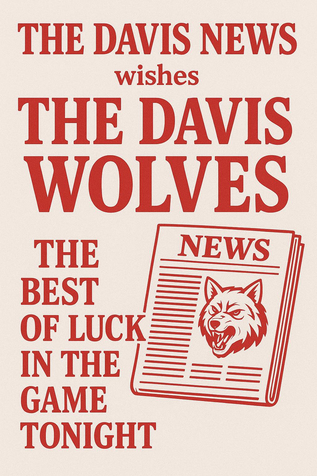 The Davis News - The Davis Wolves are ready to take on the... | Facebook