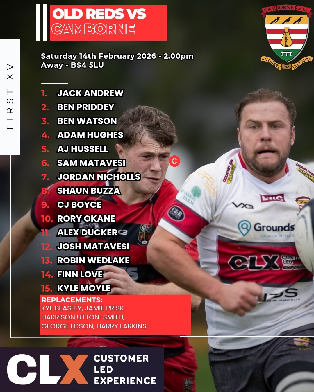 Camborne RFC - Town head to Scotland Lane to meet Old... | Facebook
