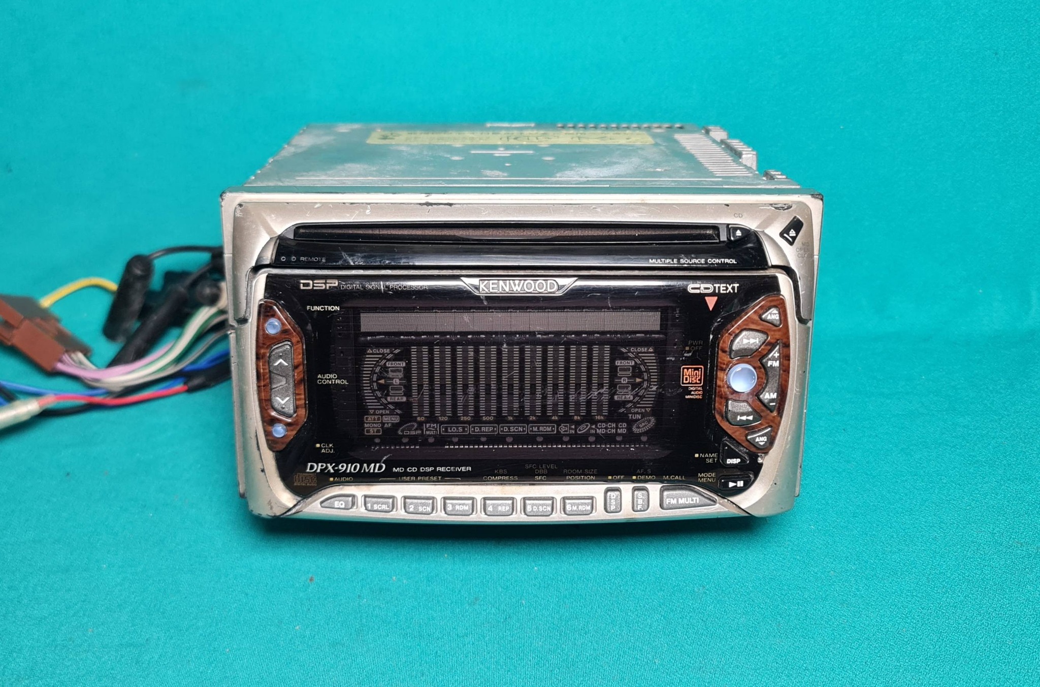 KENWOOD DPX-910MD MD CD DSP デッキ　中古 KENWOOD DPX-910MD MD CD DSP デッキ 中古 KENWOOD DPX-910MD MD CD