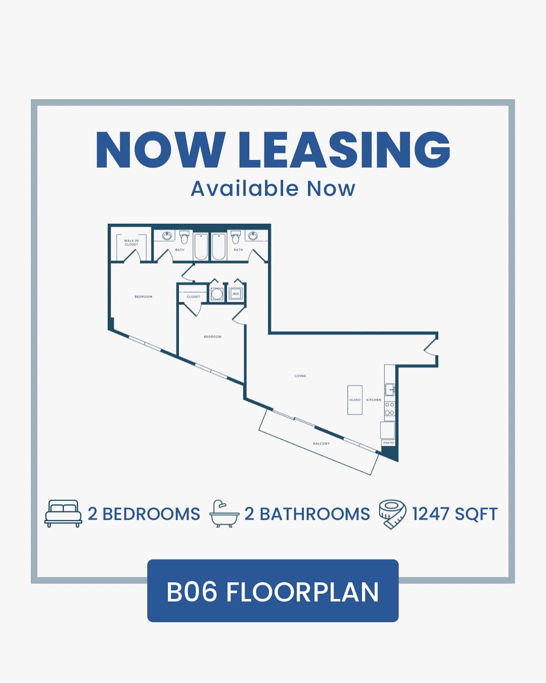 🏡 Now Leasing – B06 Floor Plan!... - Riverhouse at 11th | Facebook