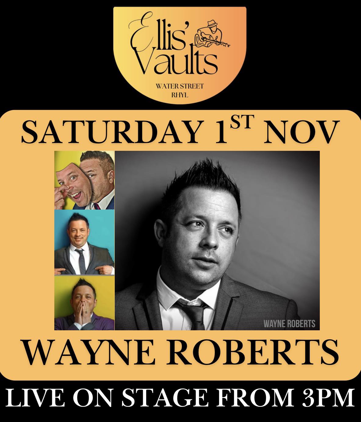 ELLIS - 🎤 LIVE MUSIC ALL DAY & NIGHT AT ELLIS Vaults RHYL! 🎶 Get ready ...