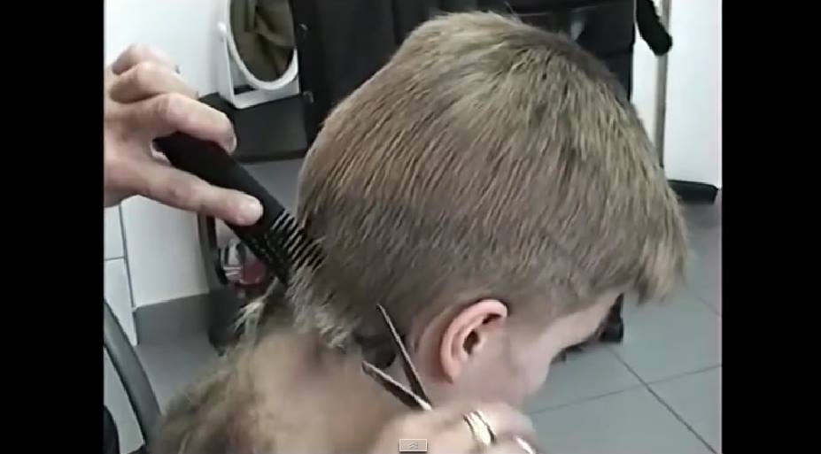 Scissor over comb