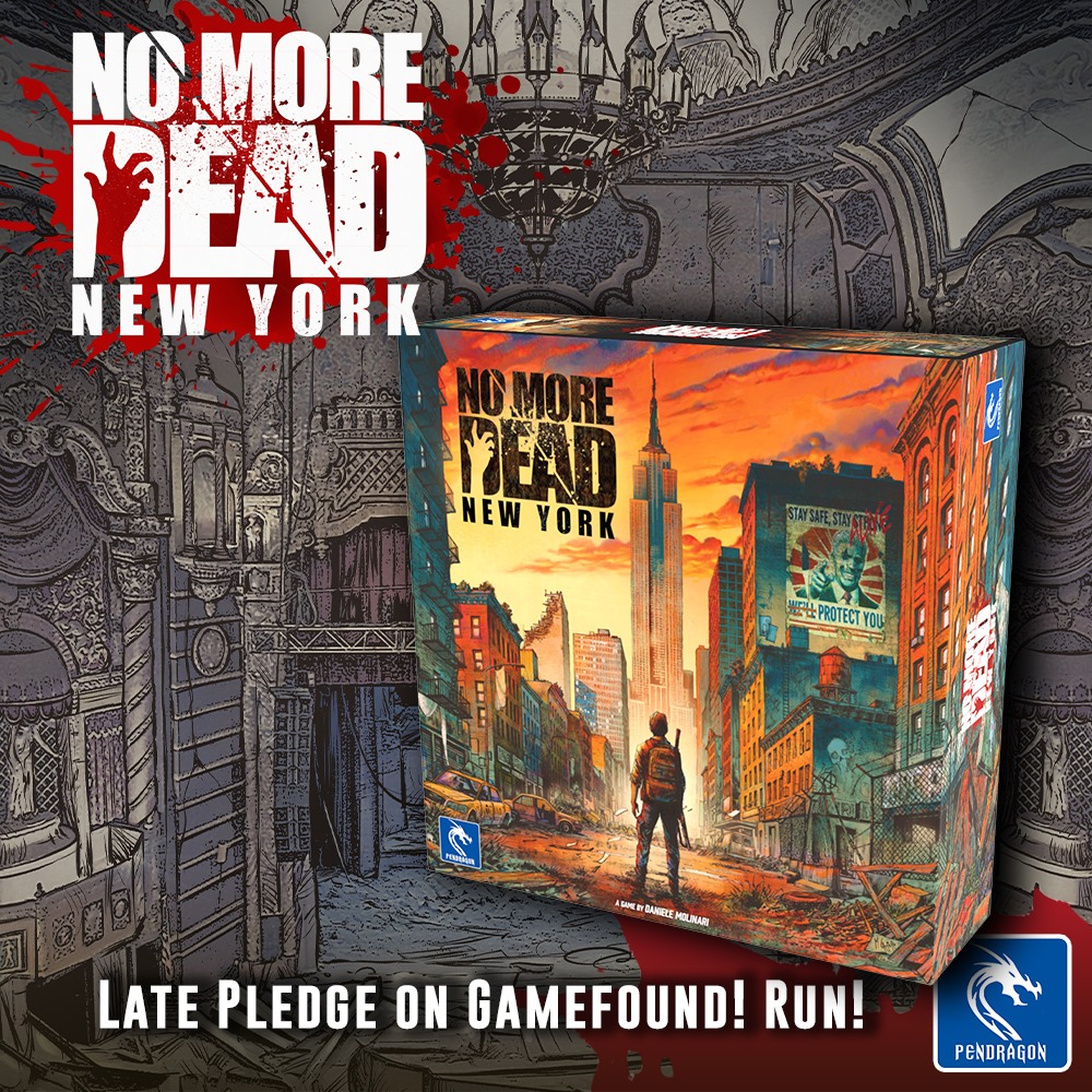 Pendragon - 🔥 Late Pledge is now open for No More Dead: New York ...