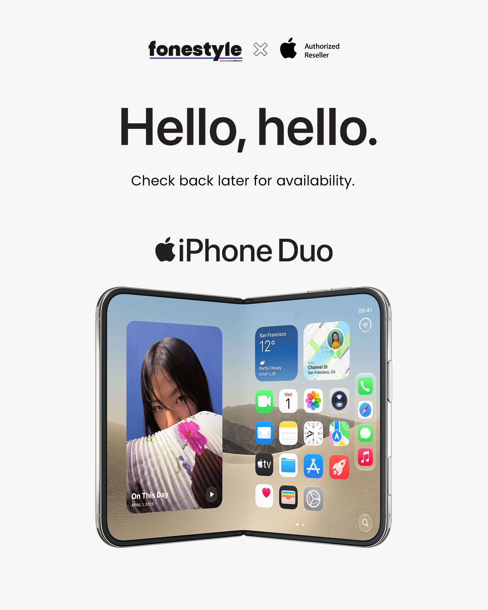 iPhone Duo largest display coming soon