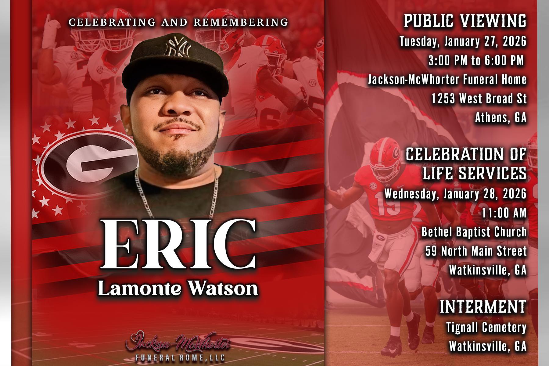 Jackson-McWhorter: a guide to funeral home obituaries.