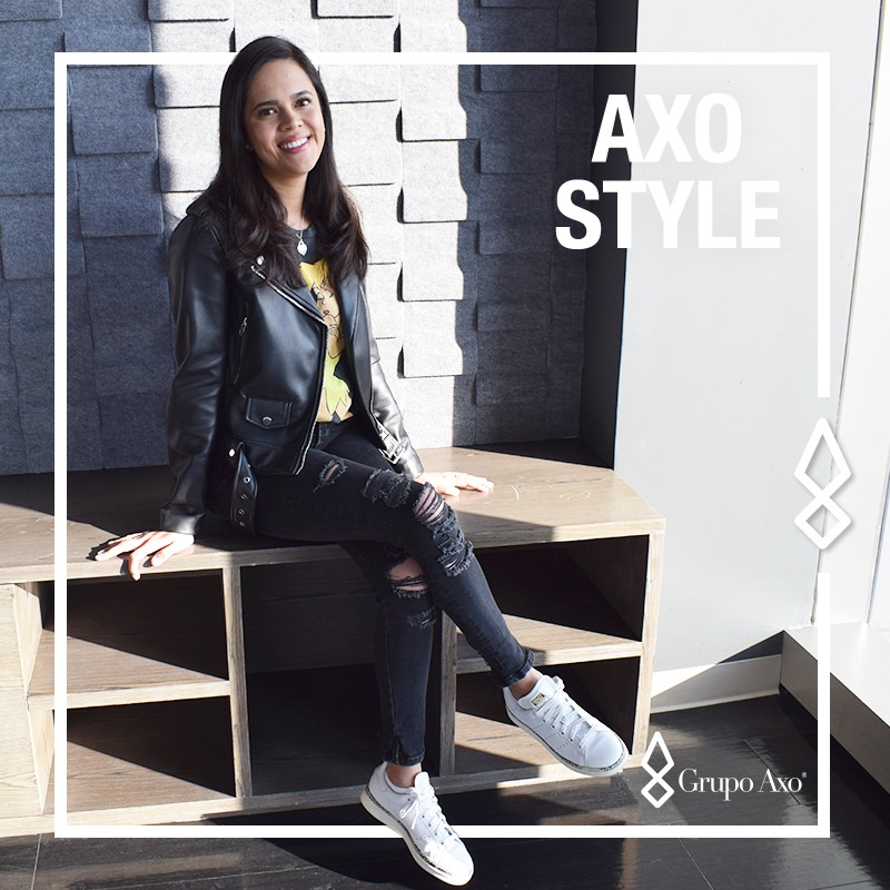 Grupo Axo - 🔳¡Rock It Girl! Nos encanta el look de Andrea Quijano ...