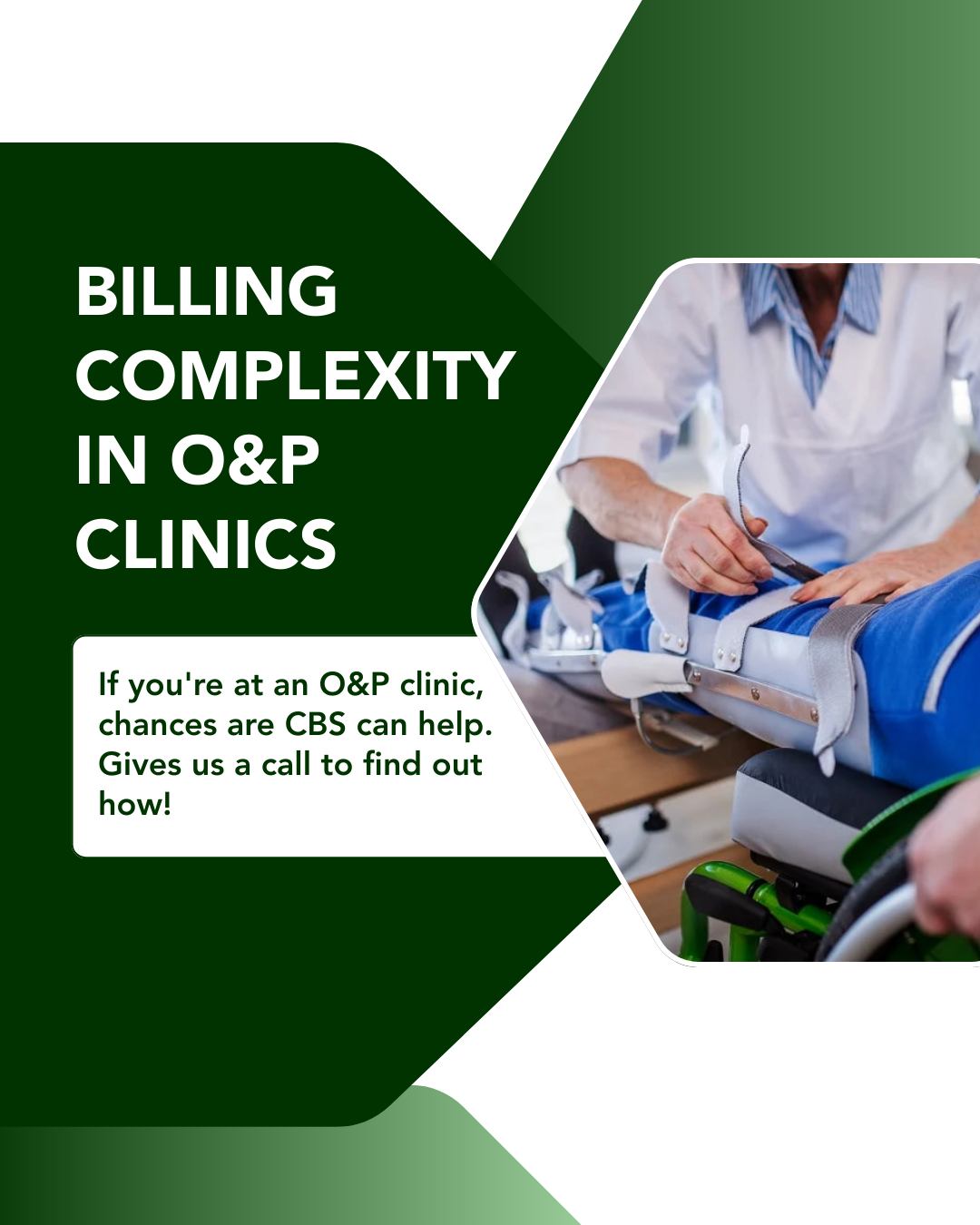 CBS - O&P billing isn’t a “check-the-box” job. It’s a precision game of ...