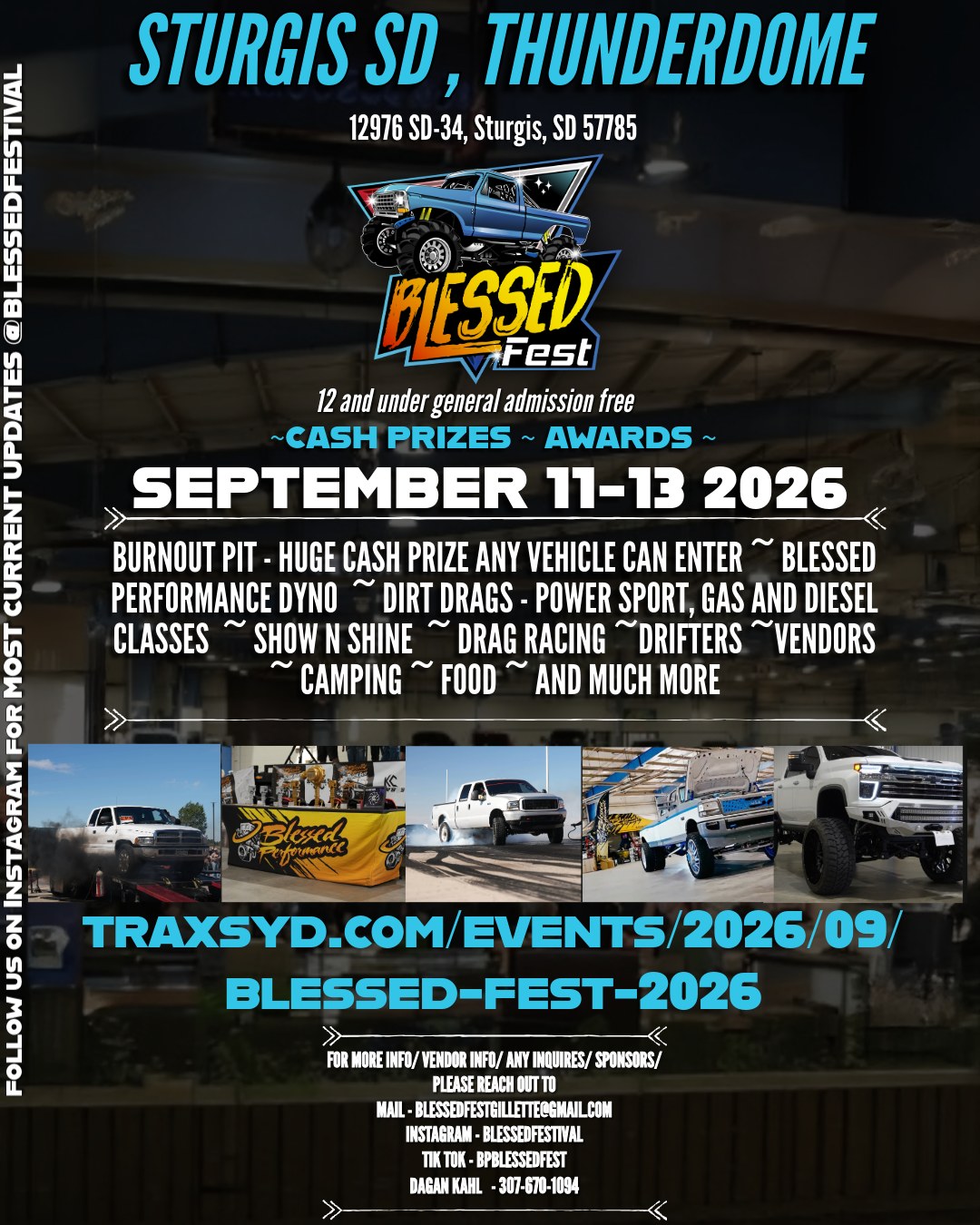 BLESSED FEST 2026 - STURGIS SD