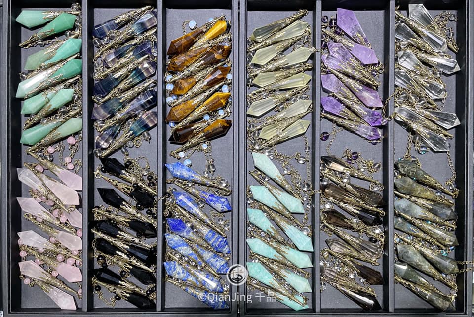 New batch of very pretty pendulum is... - QianJing Crystal