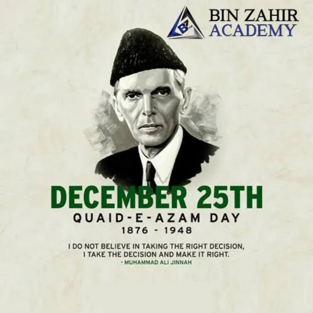 Bin - 25 December – Quaid-e-Azam Day 🇵🇰 Remembering the great leader ...