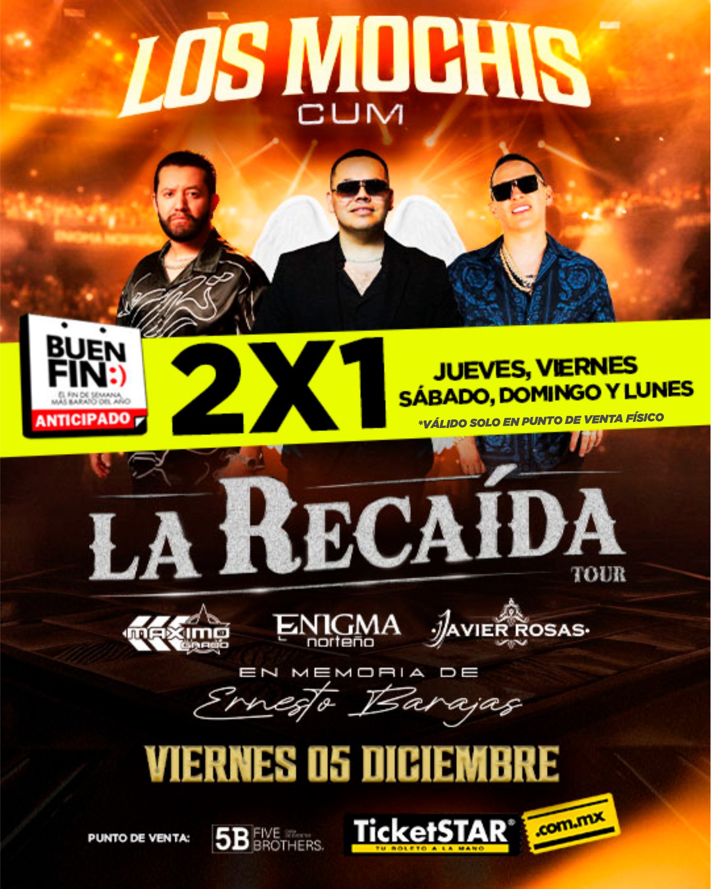 Ticketstar - #LosMochis #Promo #ElBuenFin 🔥 ¡Los Mochis se prende con ...