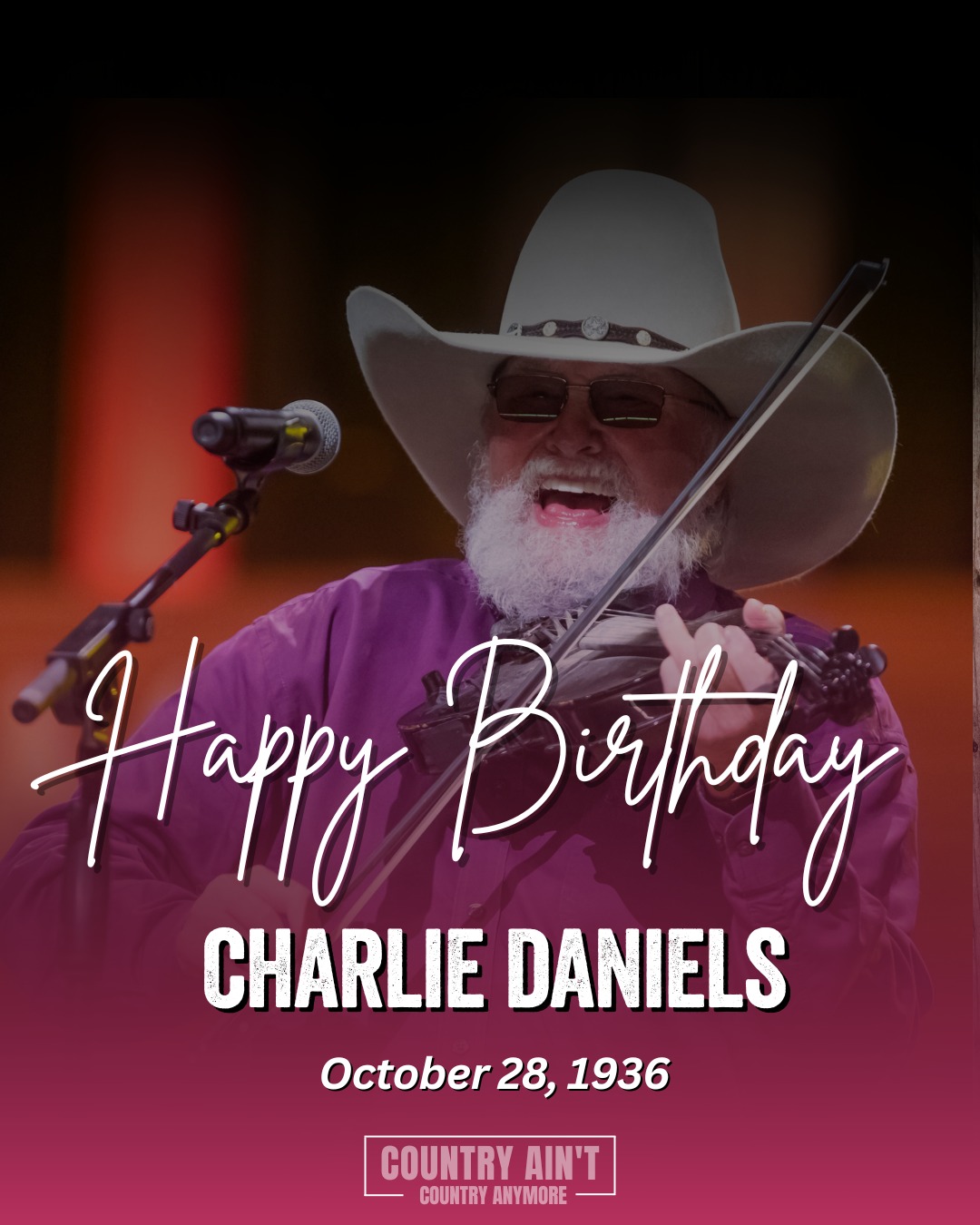 Country - Honoring the Legacy of Charlie Daniels, Born This Day in 1936 ...