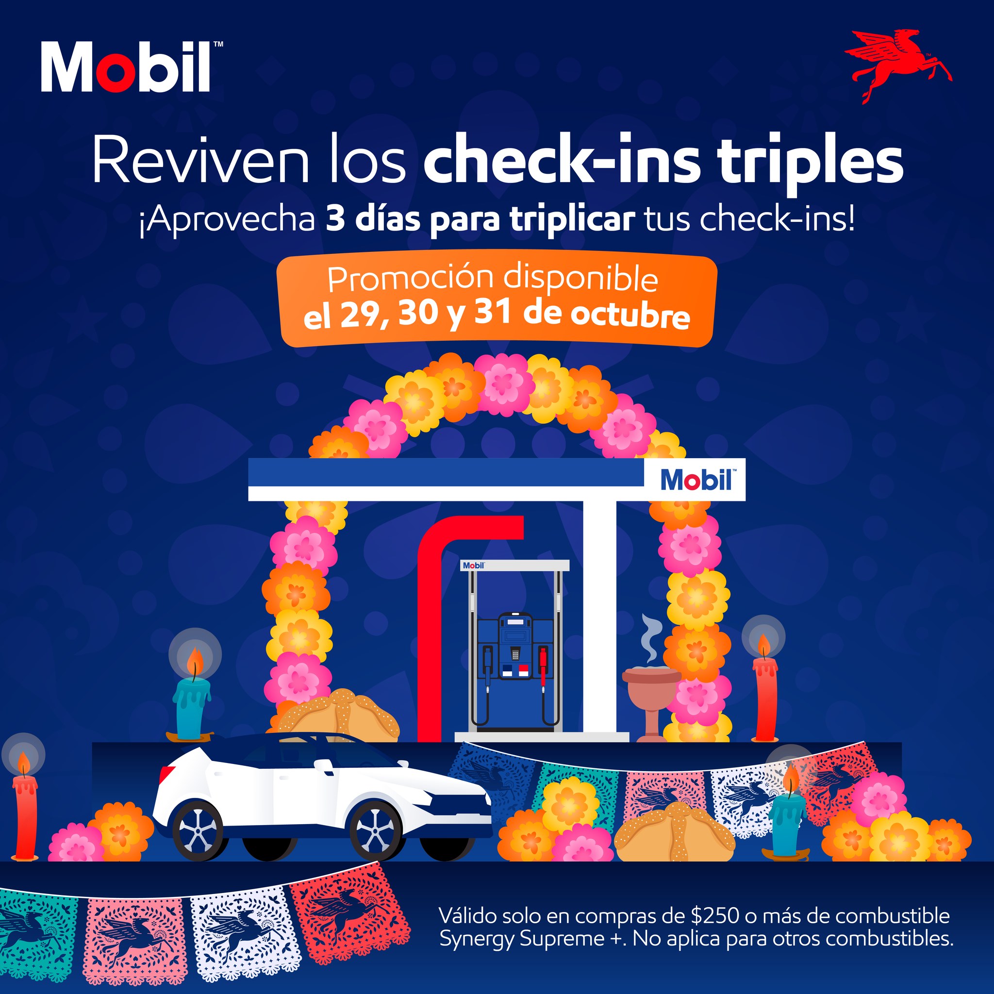 Mobil - ¡Aprovecha los check-ins TRIPLES! 🤩 ¿Cómo puedes participar en ...