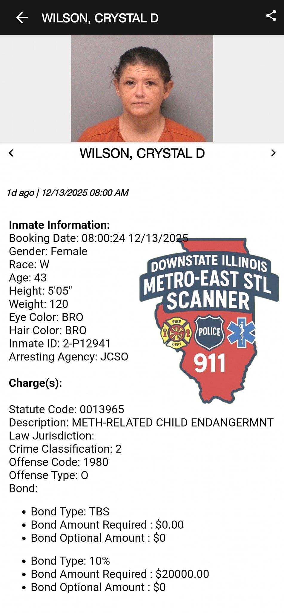 Dow... - Downstate Illinois-Metro East StL Scanner 911-DIMEcom