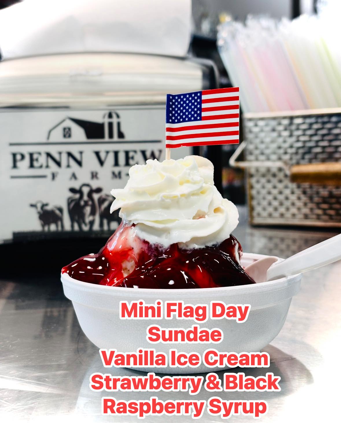 フード・おやつ FLAG Celebrate Flag Day at Penn View Farm
